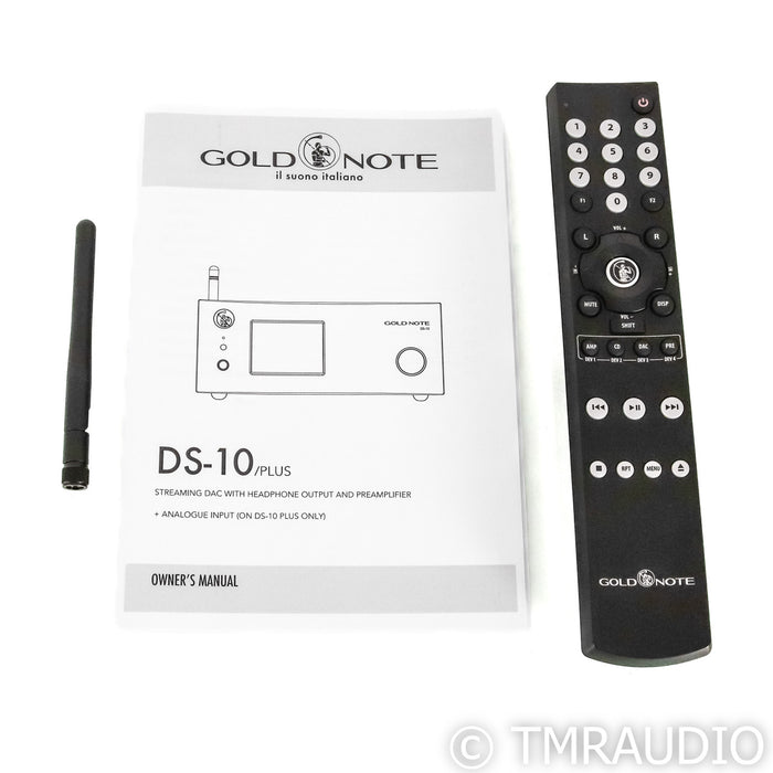 Gold Note DS-10 PLUS DAC; D/A Converter; Roon Ready