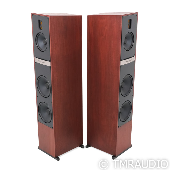 Martin Logan Motion 60XTi Floorstanding Speakers; Red Walnut Pair