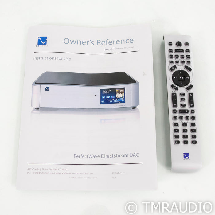 PS Audio PerfectWave DirectStream DAC; D/A Converter; Bridge II