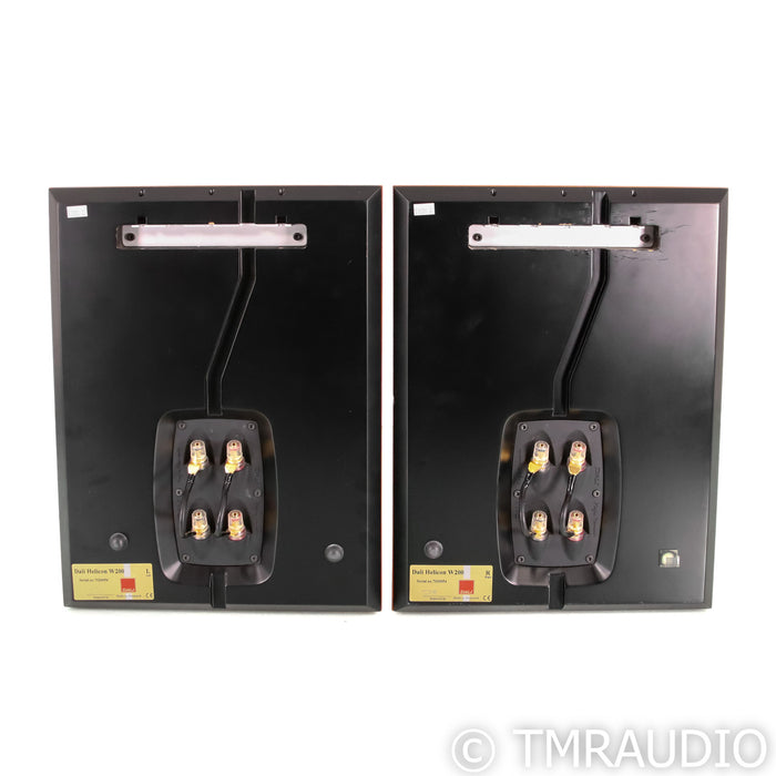 Dali Helicon W200 Bookshelf Speakers; Pair Cherry