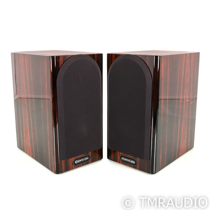 Monitor Audio Gold 100 Bookshelf Speakers; Piano Ebony Pair