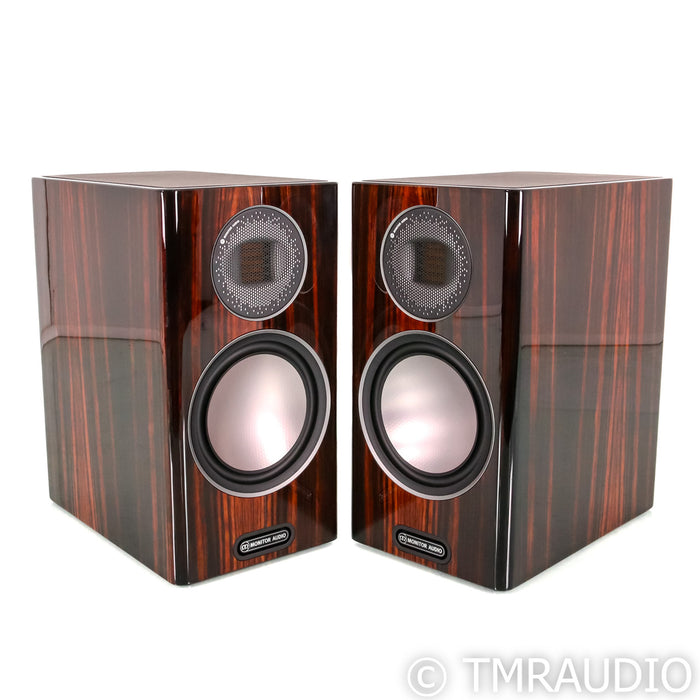 Monitor Audio Gold 100 Bookshelf Speakers; Piano Ebony Pair