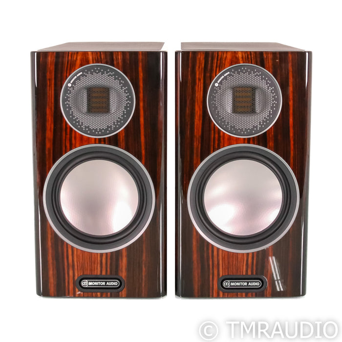 Monitor Audio Gold 100 Bookshelf Speakers; Piano Ebony Pair