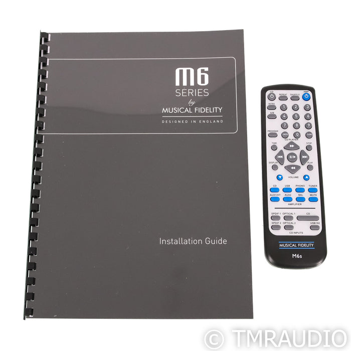 Musical Fidelity M6si Stereo Integrated Amplifier; USB; MM / MC Phono