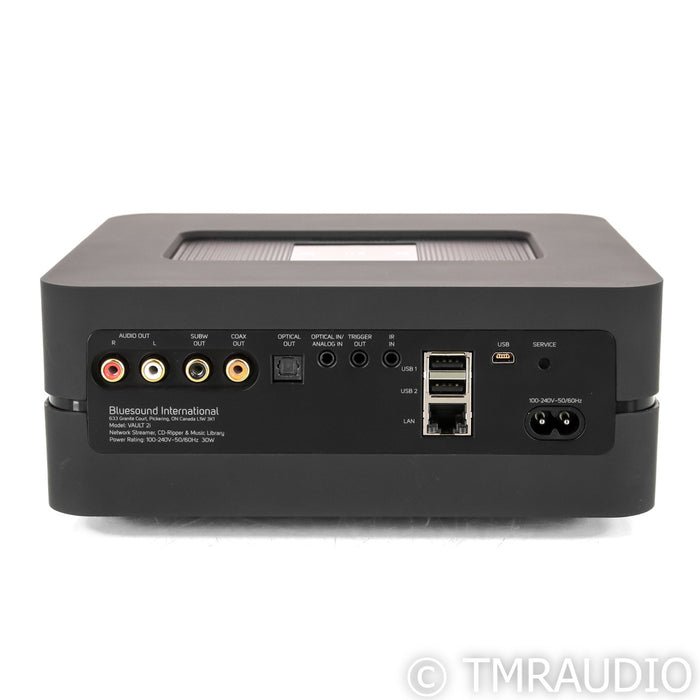 BlueSound VAULT 2i Network Streamer / CD Ripper; 2TB; Roon Ready