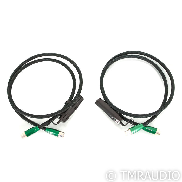 AudioQuest Earth XLR Cables; 1.5m Pair Balanced Interconnects