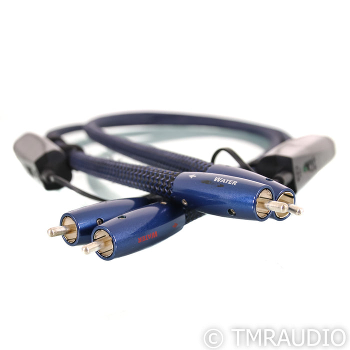 AudioQuest Water XLR Cables; 1m Pair Balanced Interconnects
