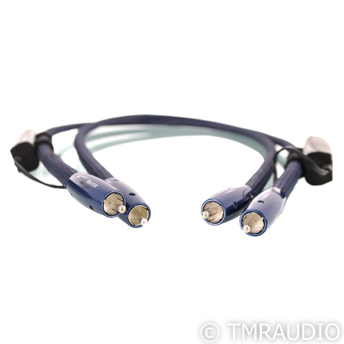 AudioQuest Water XLR Cables; 1m Pair Balanced Interconnects