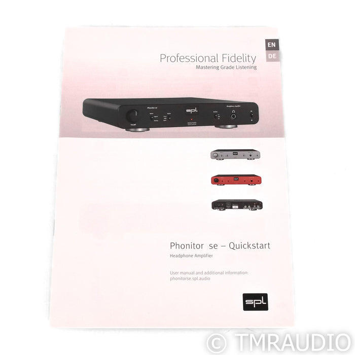 SPL Phonitor se Headphone Amplifier; DAC (Open Box)