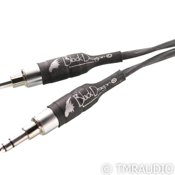 Dragon Cables Silver Dragon Headphone Cable; 5ft Cable With 1/4" Furutech Adapter