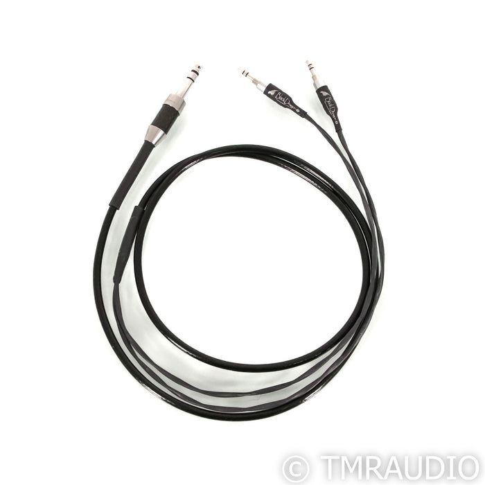 Dragon Cables Silver Dragon Headphone Cable; 5ft Cable With 1/4" Furutech Adapter