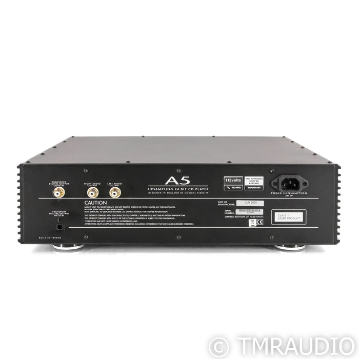 Musical Fidelity A5 CD Player