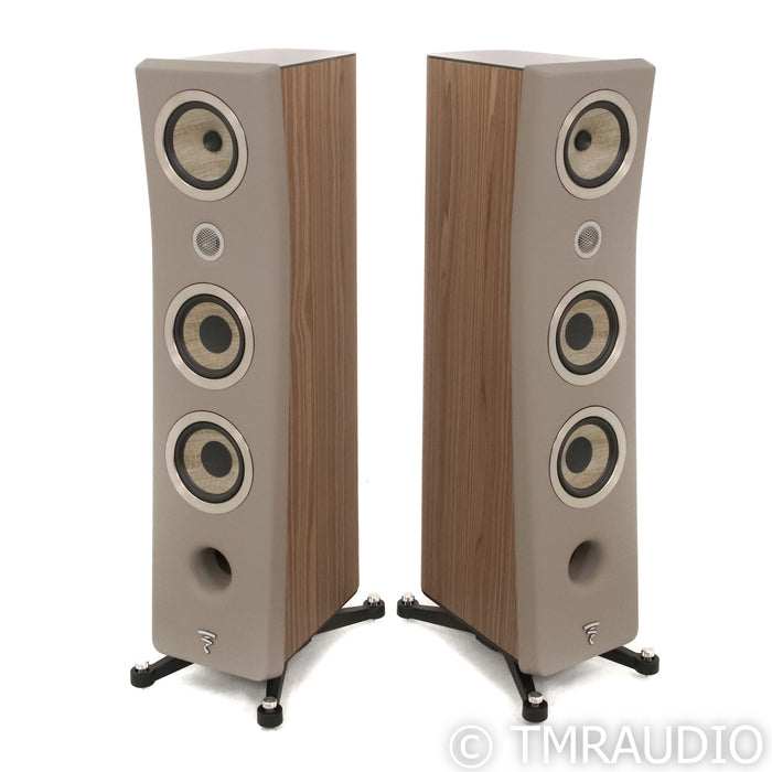 Focal Kanta N2 Floorstanding Speakers; Walnut High Gloss Pair