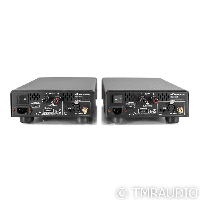 Bel Canto e.One REF600M Mono Power Amplifier; Pair Monoblocks
