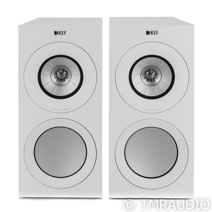 KEF R3 Bookshelf Speakers; R-3; White Pair