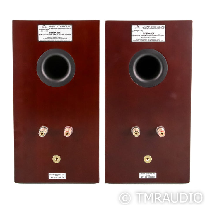 Ascend Acoustics Sierra-2EX Bookshelf Speakers; Dark Cherry Pair