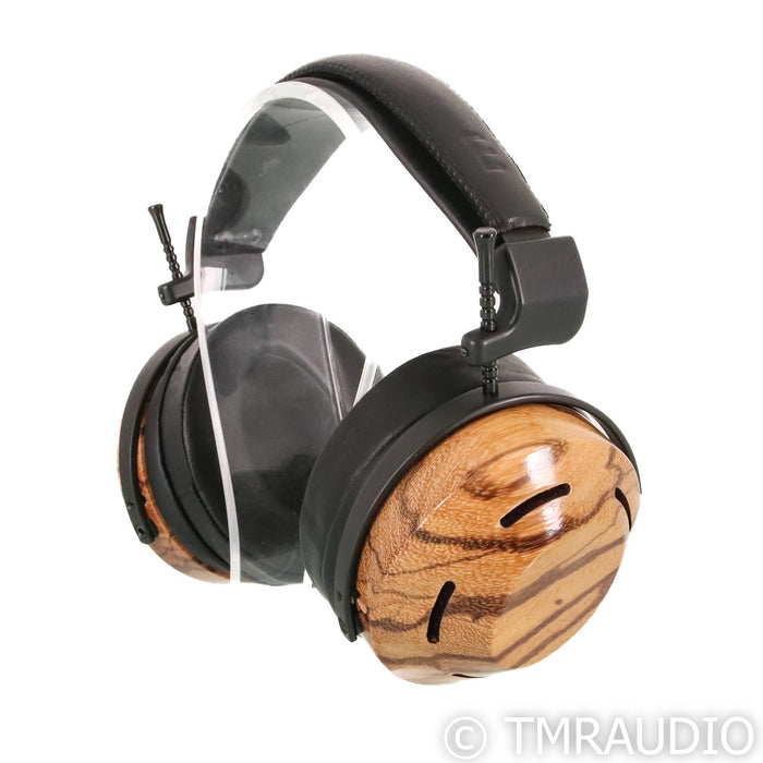 ZMF Eikon Closed Back Headphones; Marble Wood
