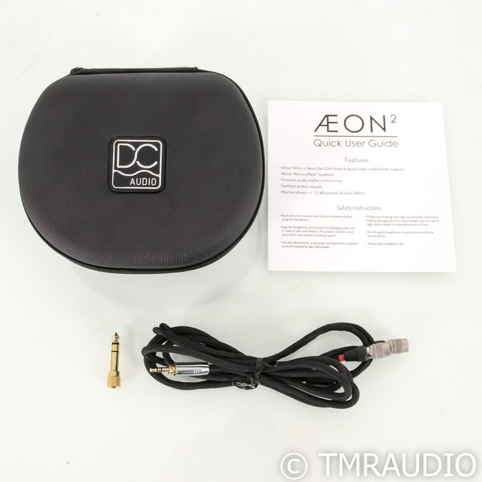 Dan Clark Audio Aeon 2 Noire Closed Back Headphones; Planar Magnetic