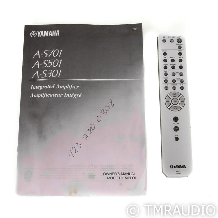 Yamaha A-S501 Stereo Integrated Amplifier; MM Phono