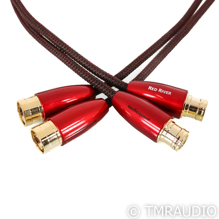 AudioQuest Red River XLR Cables; 1.5m Pair Balanced Interconnects
