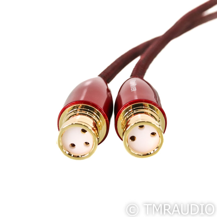 AudioQuest Red River XLR Cables; 1.5m Pair Balanced Interconnects