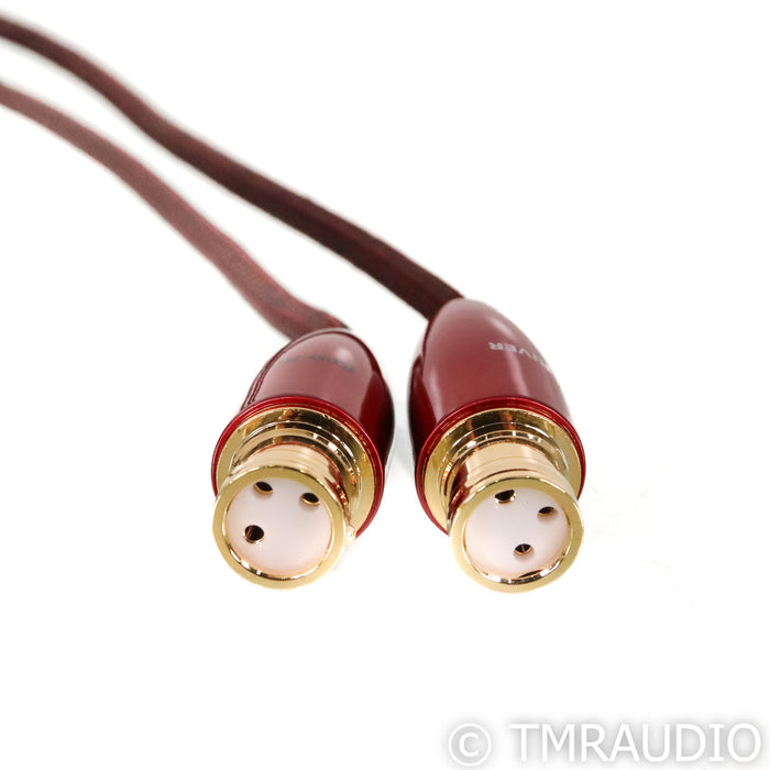 AudioQuest Red River XLR Cables; 4m Pair Balanced Interconnects