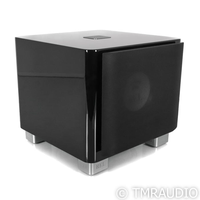 REL T/7x 8‚Äù Powered Subwoofer; Piano Black