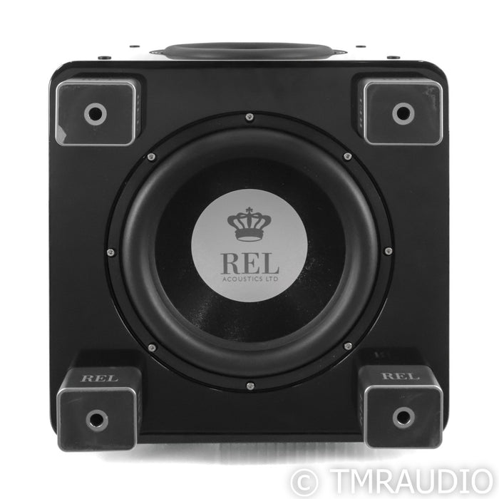 REL T/7x 8‚Äù Powered Subwoofer; Piano Black