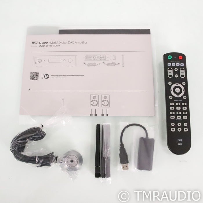 NAD C 399 Wireless Streaming Integrated Amplifier; MDC2 BluOS-D (Open Box)
