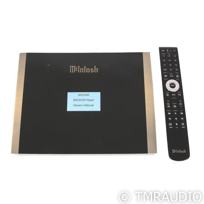 McIntosh MCD350 SACD / CD Player