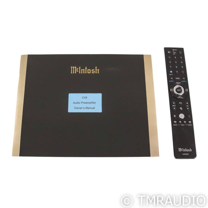 McIntosh C49 Stereo Preamplifier; MM / MC Phono