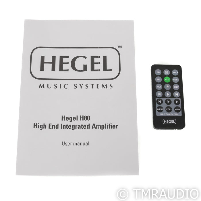 Hegel H80 Stereo Integrated Amplifier