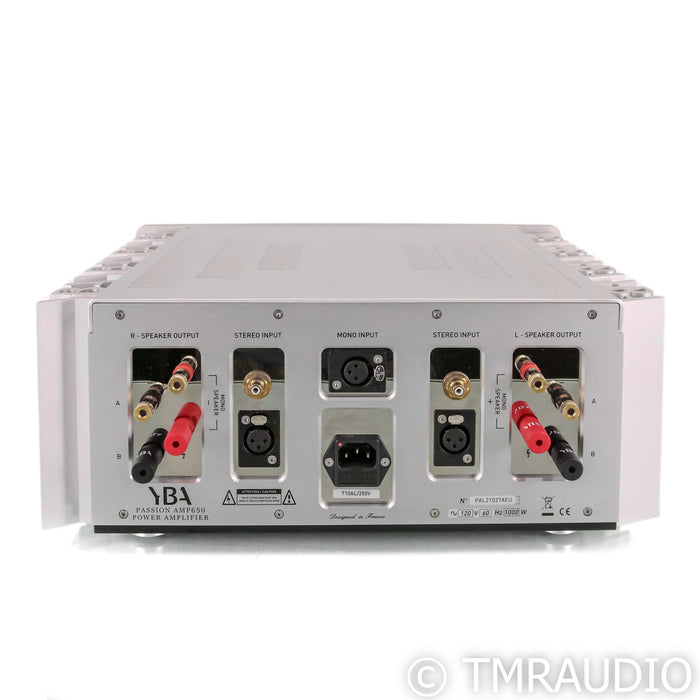 YBA Passion AMP650 Stereo / Mono Power Amplifier; AMP-650