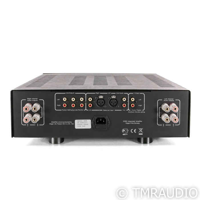 Hegel H200 Stereo Integrated Amplifier; H-200
