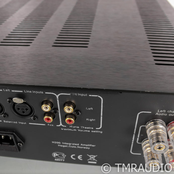 Hegel H200 Stereo Integrated Amplifier; H-200