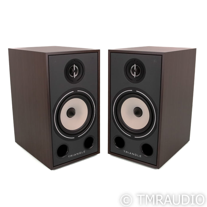 Triangle Borea BR03 Bookshelf Speakers; Pair Walnut