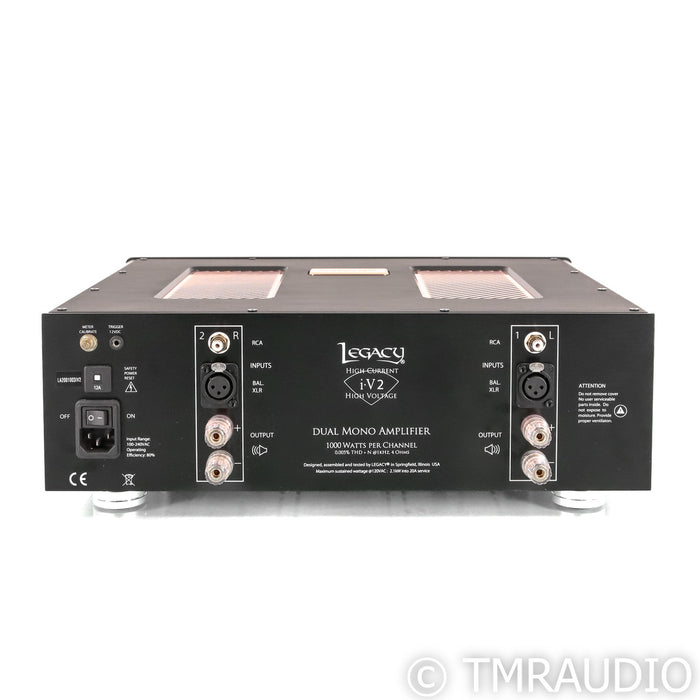 Legacy Audio i-V2 Ultra Stereo Power Amplifier; iV2