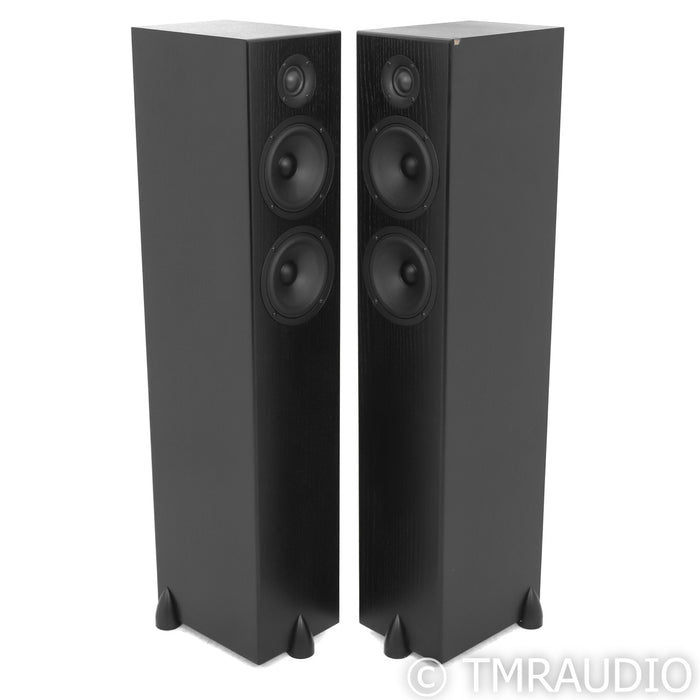 Totem Acoustic Bison Twin Tower Floorstanding Speakers; Black Ash Pair (Open Box)