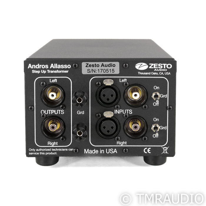 Zesto Audio Andros Allasso MC Step-Up Transformer; SUT