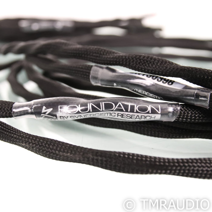 Synergistic Research Foundation Bi-Wire Speaker Cables; 15ft Pair