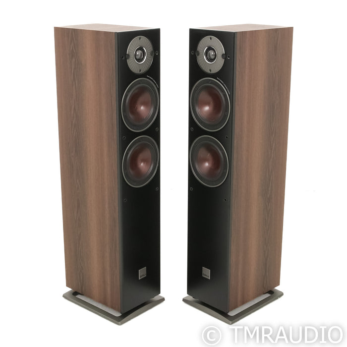 Dali Oberon 5 Floorstanding Speakers; Dark Walnut Pair