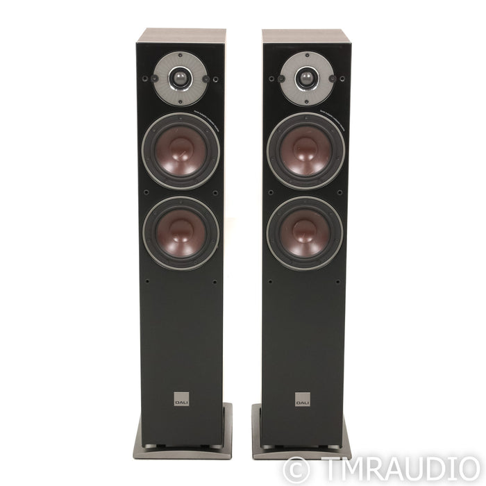 Dali Oberon 5 Floorstanding Speakers; Dark Walnut Pair