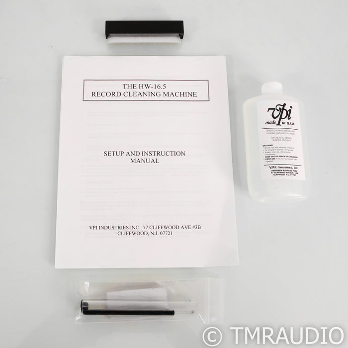 VPI HW-16.5 Record Cleaning Machine; HW16.5; RCM