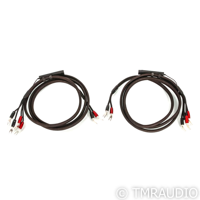 AudioQuest Castle Rock Bi-Wire Speaker Cables; 10ft Pair; 72v DBS
