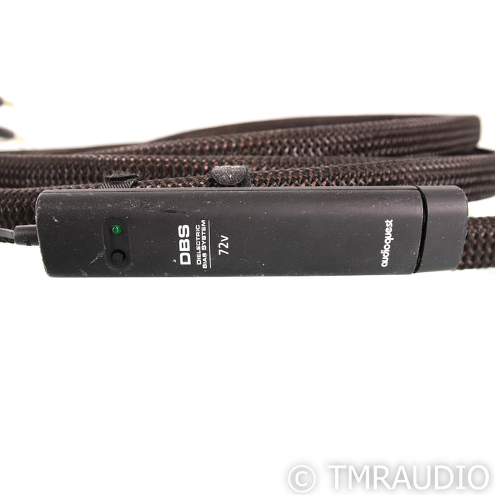 AudioQuest Castle Rock Bi-Wire Speaker Cables; 10ft Pair; 72v DBS