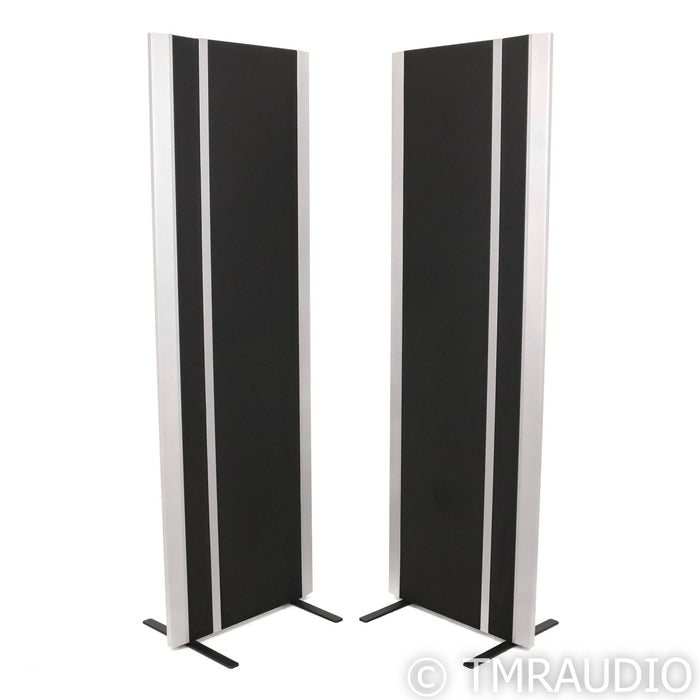 Magnepan MG-3.7 Planar Magnetic Floorstanding Speakers; Silver Pair w/ Black Fabric
