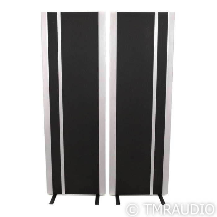Magnepan MG-3.7 Planar Magnetic Floorstanding Speakers; Silver Pair w/ Black Fabric