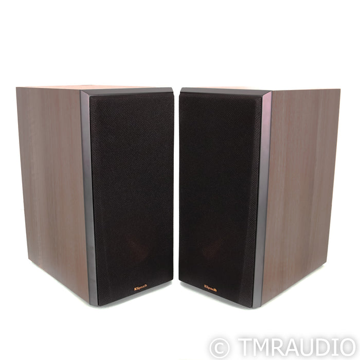 Klipsch RP-600M II Bookshelf Speakers; Walnut Pair