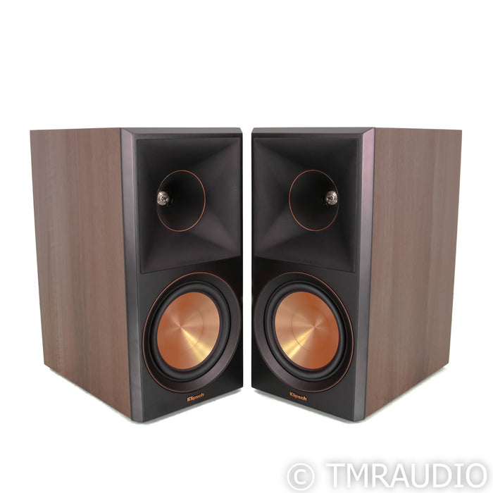 Klipsch RP-600M II Bookshelf Speakers; Walnut Pair