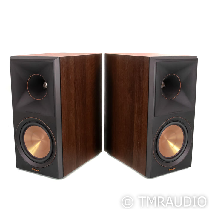 Klipsch RP-600M II Bookshelf Speakers; Walnut Pair